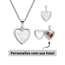 Relicário Pérola com Foto Personalizada