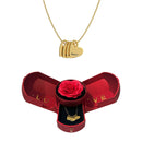 Colar de Corações Amor Eterno