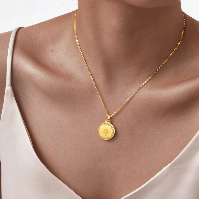 Relicário Estrela do Amor com Foto Personalizada