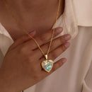 Relicário Pérola com Foto Personalizada