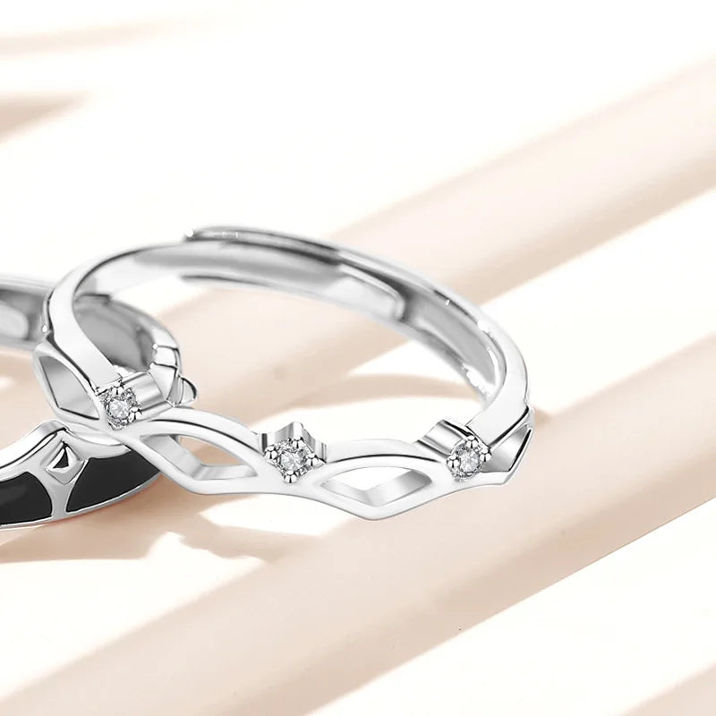 Elo Real - Alianças de Prata 925 (Ajustável)