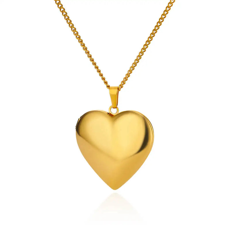 Relicário Coração com Foto Personalizada